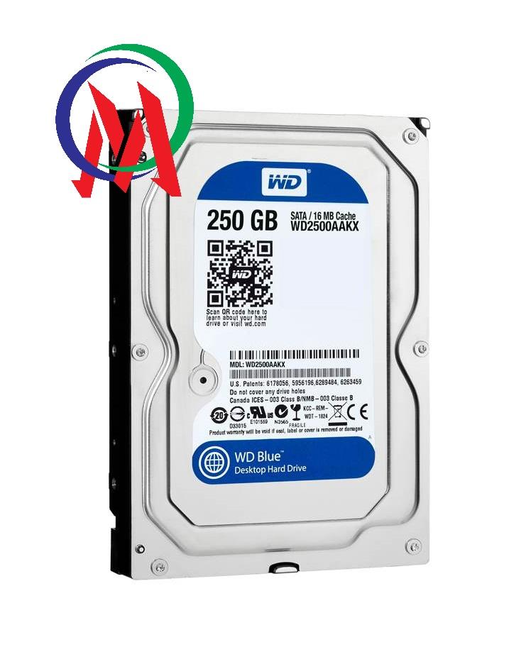 [HCM][Bảo hành 24 tháng] Ổ CỨNG PC 250GB WD Tặng Cáp Sata