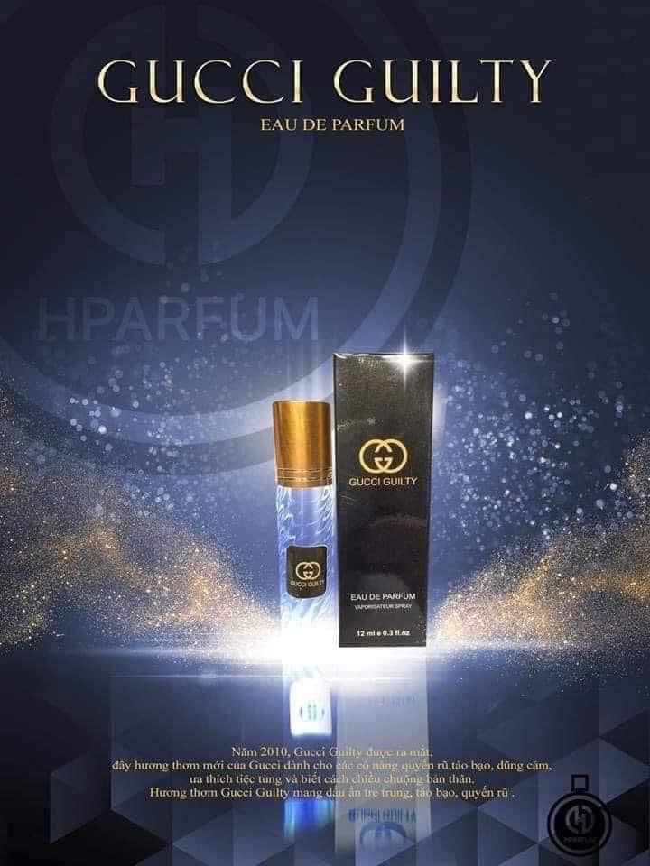 Nước hoa mini Pháp Hparfum GUCCI Nữ dạng lăn 12ml