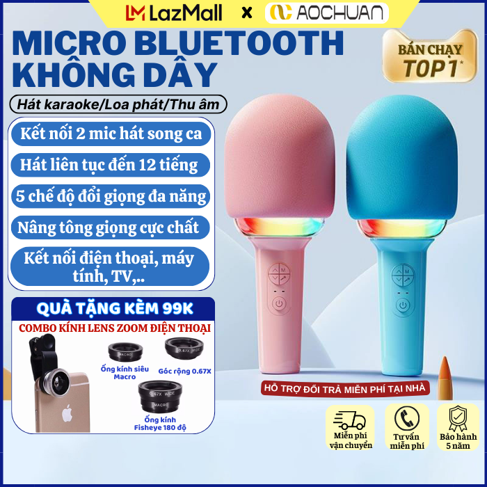 Multi-functional Bluetooth microphone L08