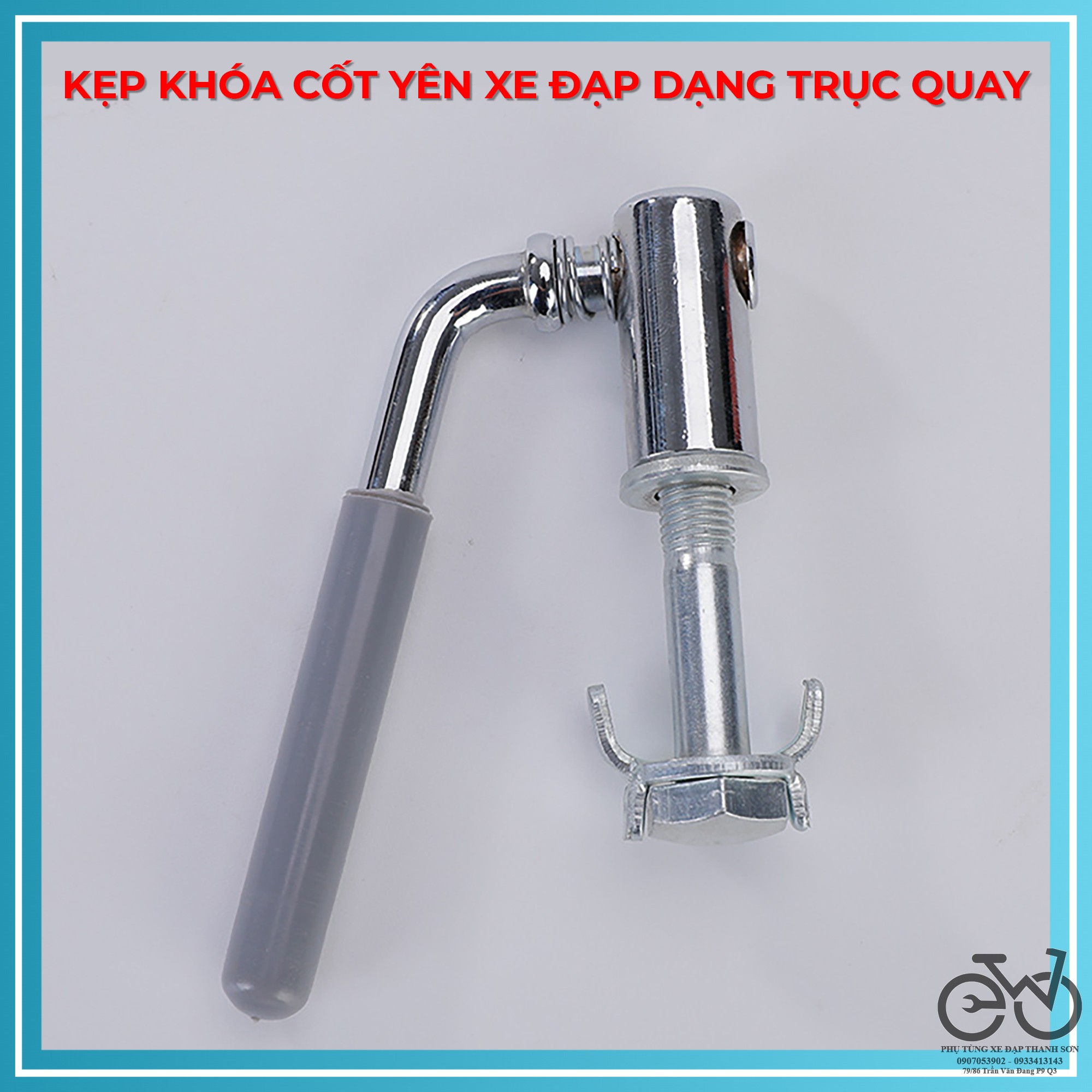 Tay Quay Tay Khóa Yên Xe Đạp
