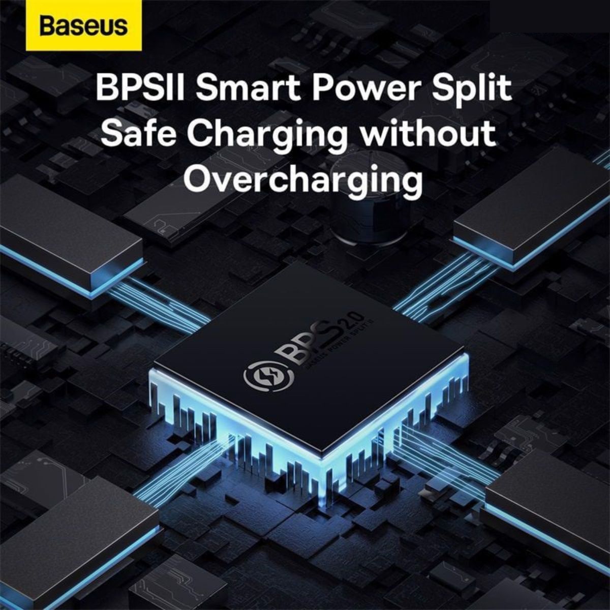 Bộ sạc nhanh Baseus GaN5 Pro Quick Charger 2C+U 65W- CCGP