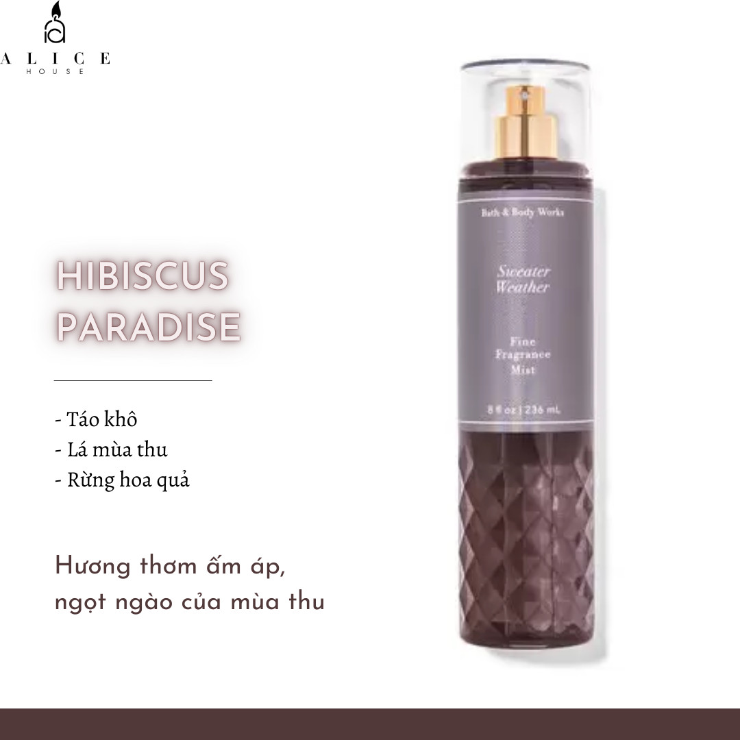 [Auth]  Xịt thơm body mist Bath&Body Works ( Nhiều mùi) 🌸