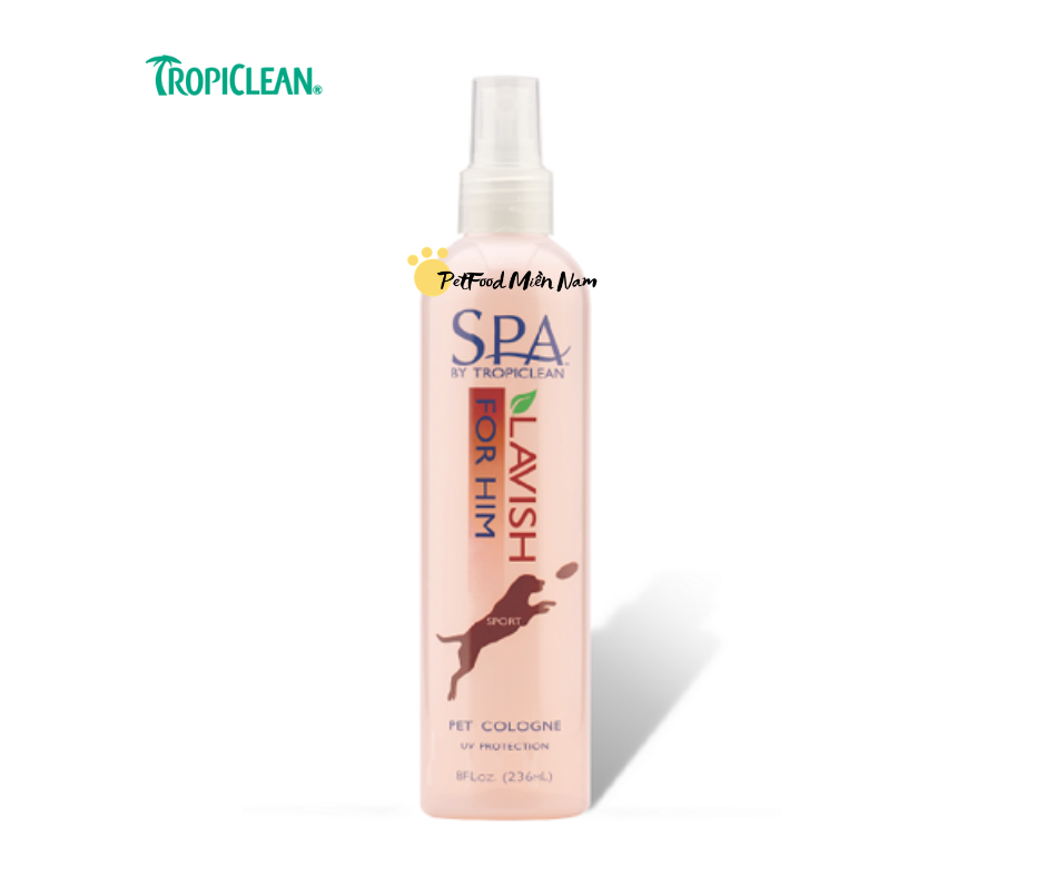 Xịt dưỡng lông SPA Tropiclean cho thú cưng