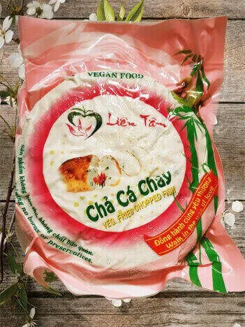 Chả Cá Chay Liên Tâm 500g Thơm ngon thuần chay - chaysach - Thực phẩm chay - (chỉ giao tại Hồ Chí Minh)