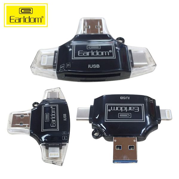 Đầu Đọc Thẻ Nhớ 3in1 OTG Earldom ET-OT31