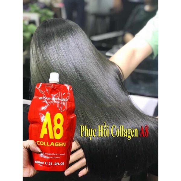 Ủ xã Hấp dầu Collagen A8 chính hãng 600ml