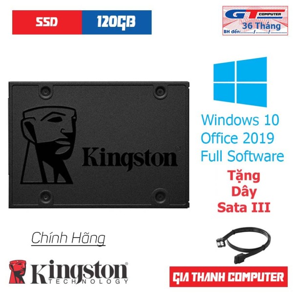 Bảng giá SSD Kingston A400 120GB | 240GB 2.5 SATA Rev 3.0 (6Gb/s) + Tặng Dây Sata III Phong Vũ