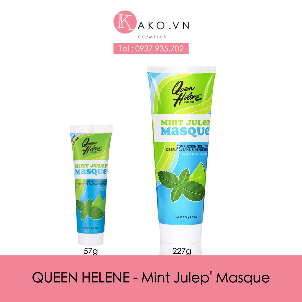 [HCM]Mặt Nạ Bạc Hà Queen Helene Mint Julep Masque 227g