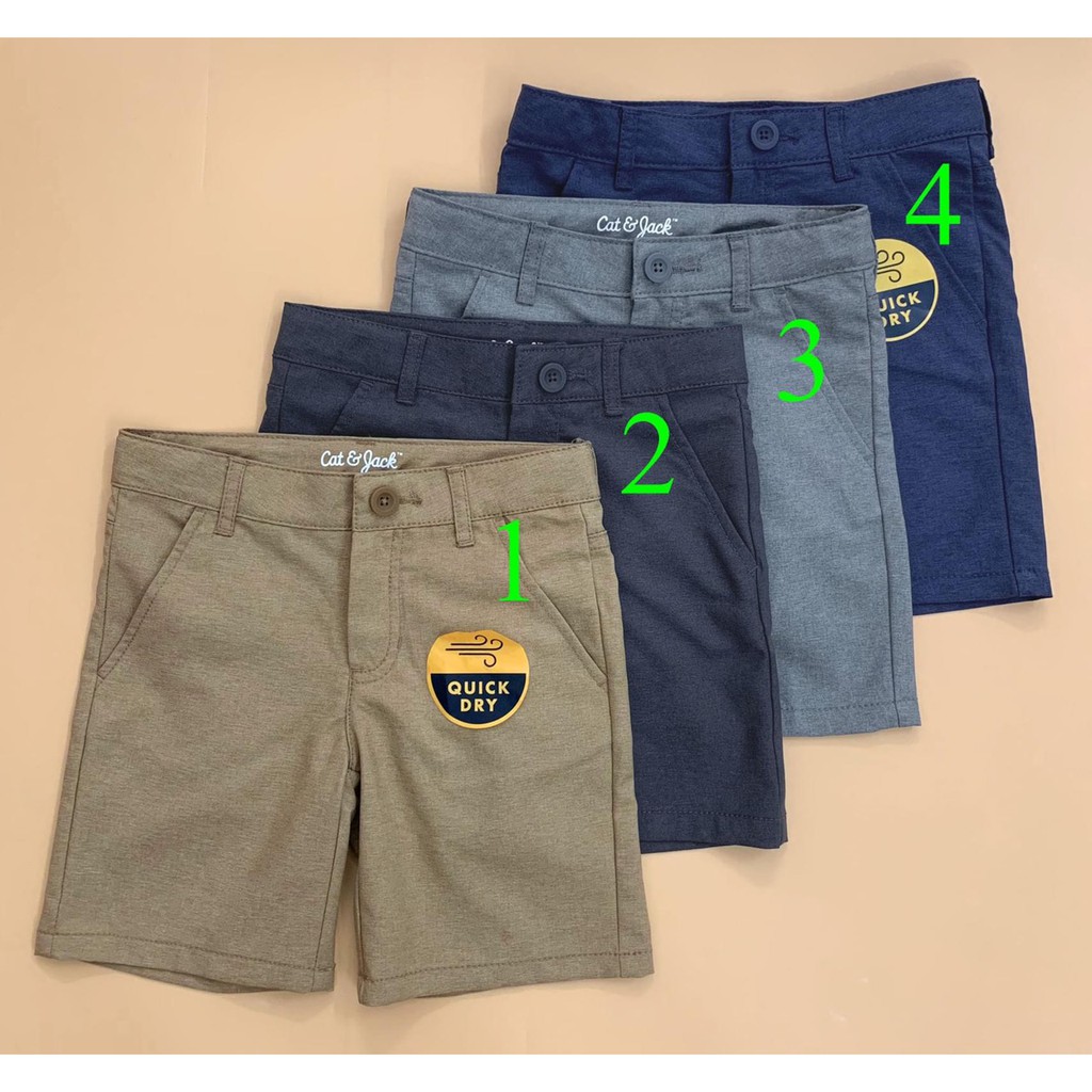 Quần Shorts C& J bé trai Kéo khoá