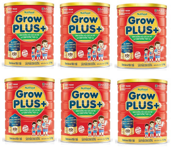 Sữa Nutifood Grow+ đỏ 1.5kg date 9/25