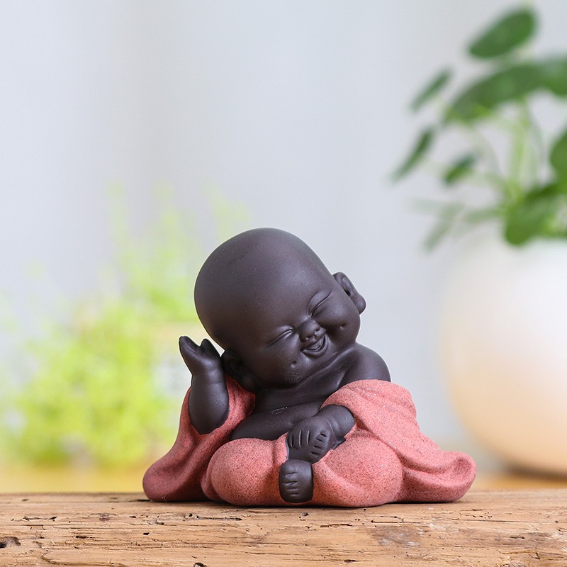 Tượng Chú Tiểu Bình An Hoan Lạc