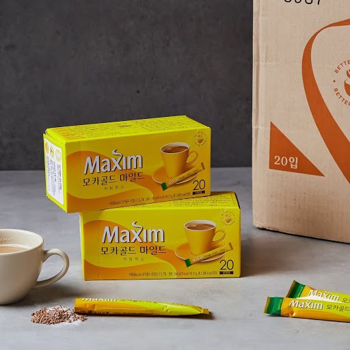 DONGSUH) Cà Phê Maxim Mocha - 동서) 맥심 모카골드 마일드 20 Sticks