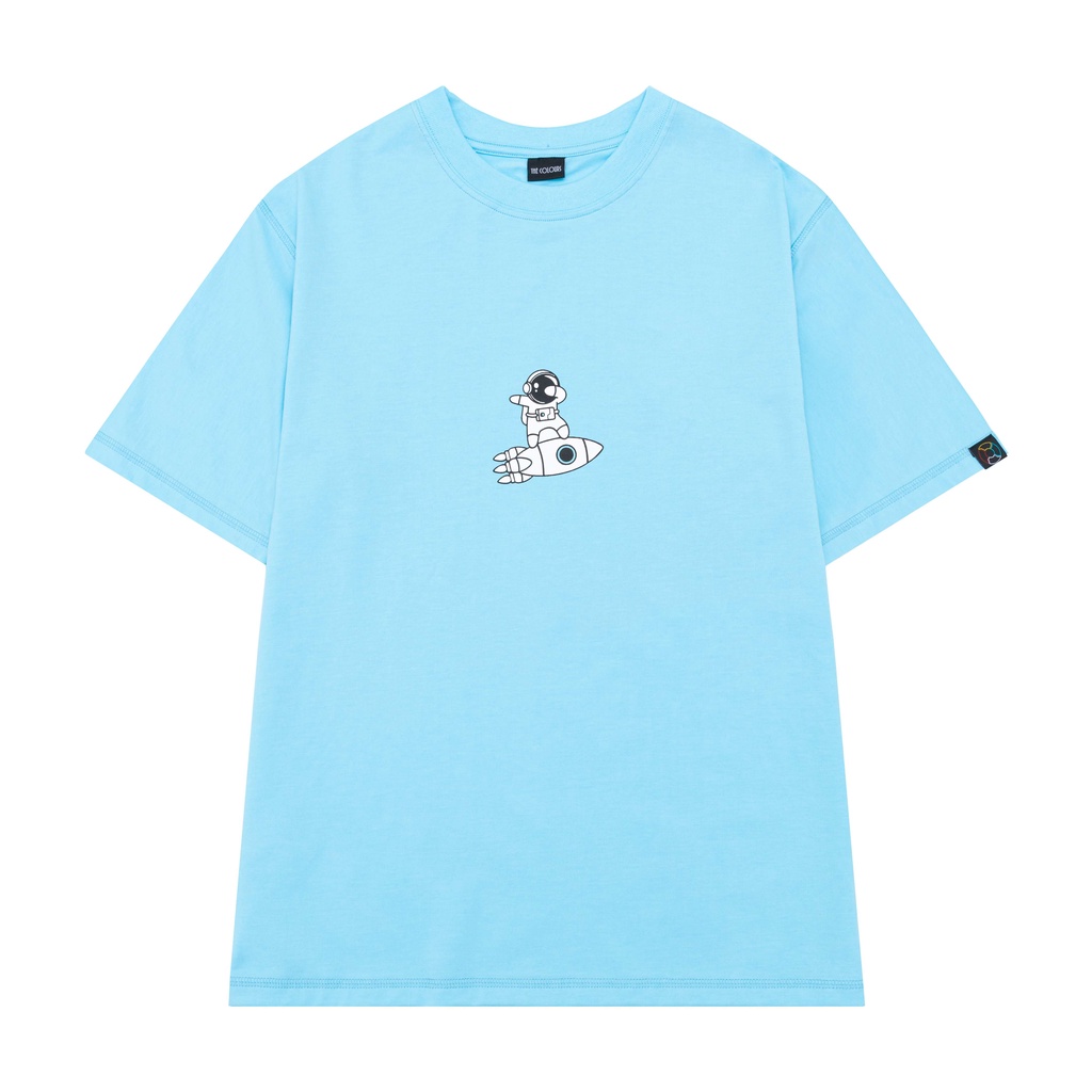 Áo Thun Local Brand Unisex The Colours  Premium Basic Tee - Phi Hành Gia