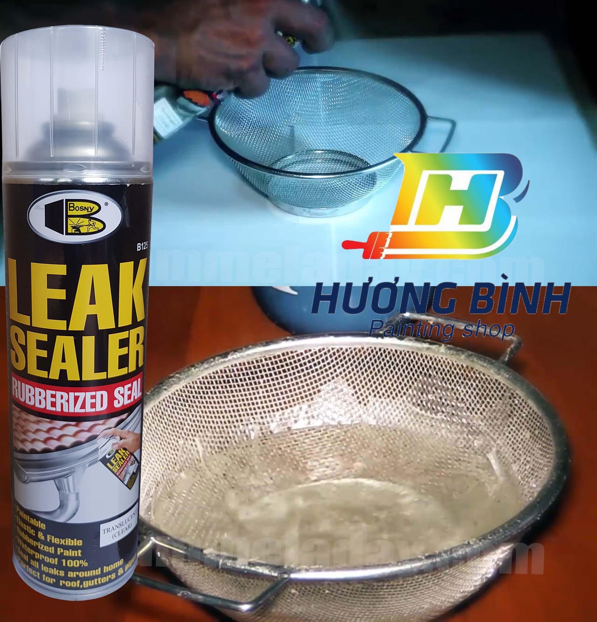 Sơn xịt Bosny Leak Sealer B125 (Sơn xịt chống dột)