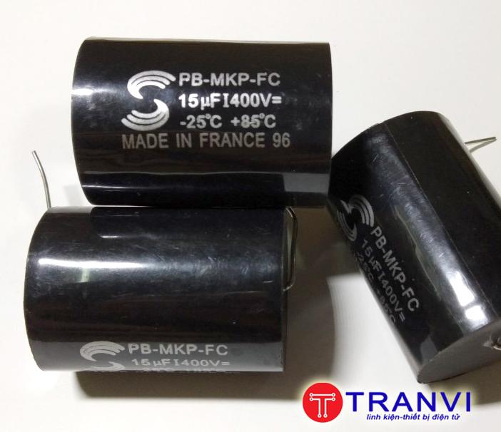TỤ PHÂN TẦN LOA 15MF 400V-BỘ 2 CÁI