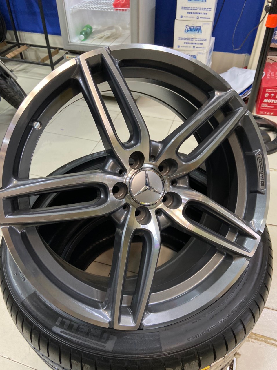 [HCM]Lazang mâm vành 19 inch lắp chuẩn Mercedes