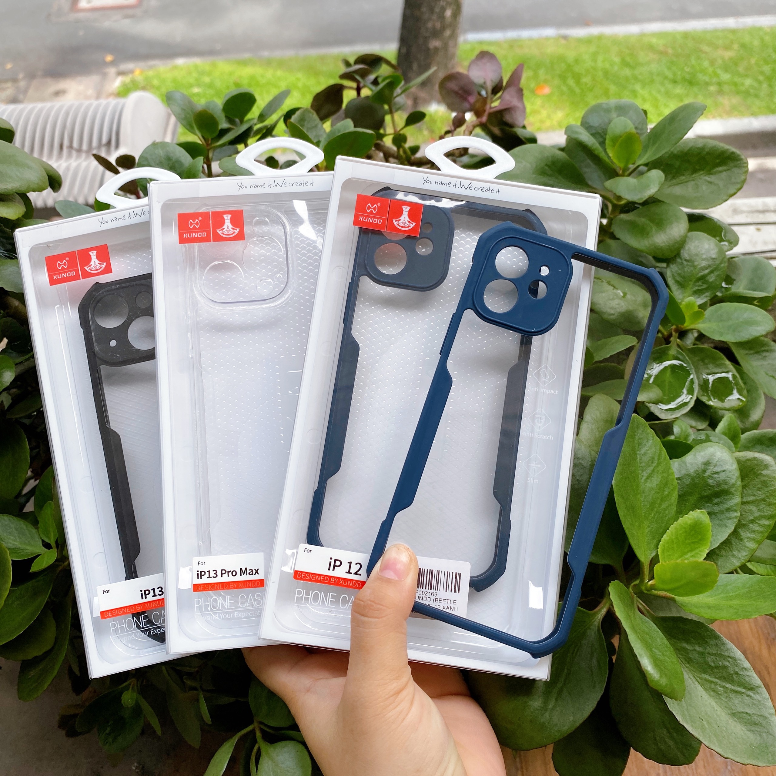 [Giao Hỏa Tốc] Ốp lưng XUNDD iPhone 13/ 13 Pro/ Max/ 12/ 12 Pro/ Max/ 11/ 11 Pro/ Max (BEETLE SERIES) - Đen