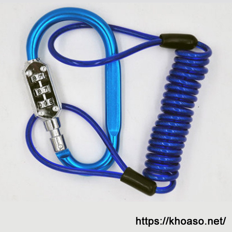 Khóa xe đạp, nón bảo hiểm