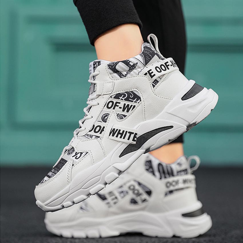 Giày boot sneaker, giày cổ cao nam, giày thể thao nam đế cao thời trang cực đỉnh ZATA - ZTC03