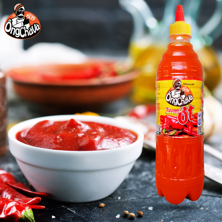 Ong cha va - Chilli sauce 700g and ketchup 720g
