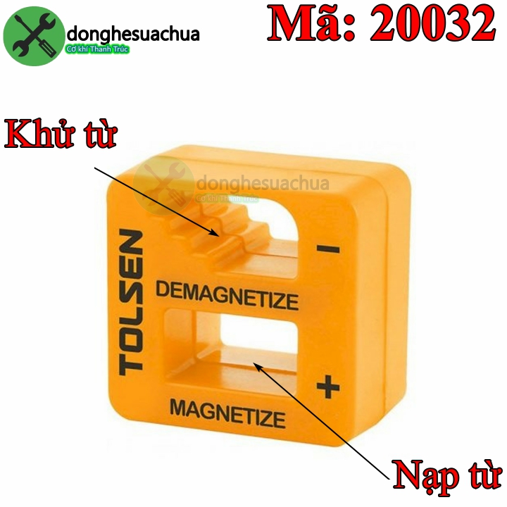 [HCM]Khử nạp từ tua vít TOLSEN 20032
