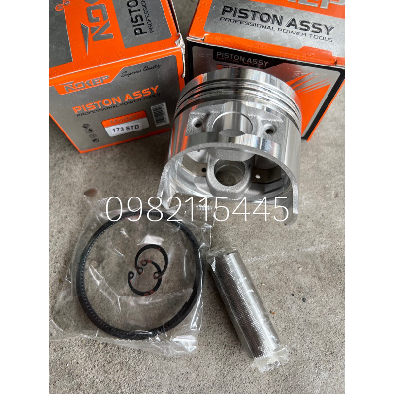 Quả Piston xéc măng máy cày 173F