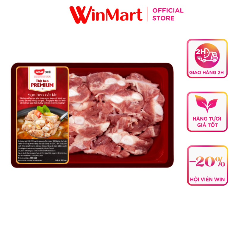 siêu thị winmart -sụn heo cắt lát meat deli premium 350g 1