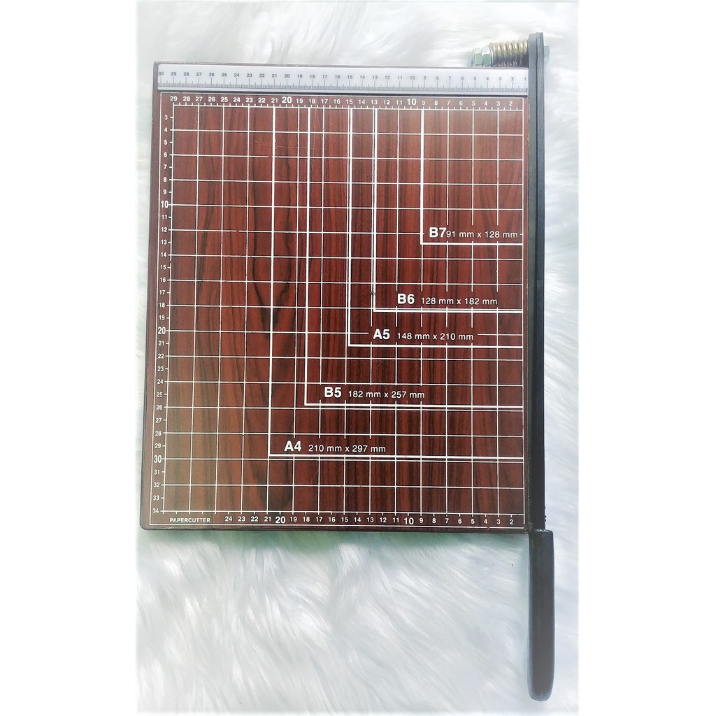 BÀN CẮT GIẤY  KHỔ A4 GỖ