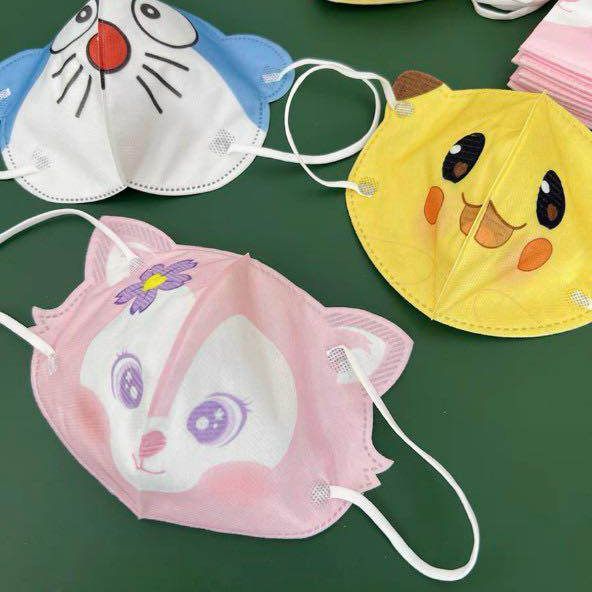 Khẩu Trang 5d cho bé từ 3_10tuổi thùng 100 cái