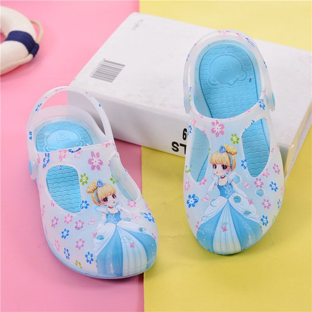 Giày búp bê bé gái hình Elsa QT63
