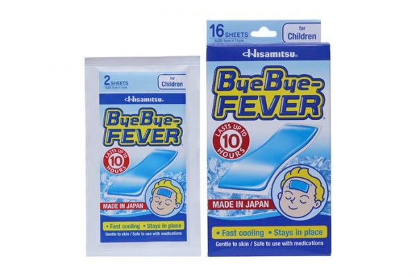 Miếng dán hạ sốt ByeBye FEVER Hisamitsu