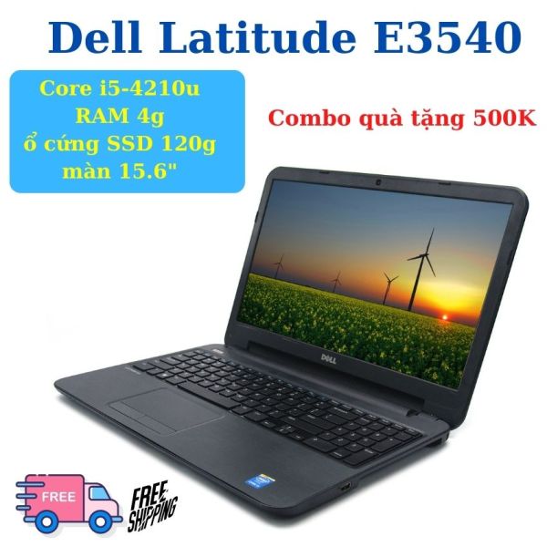 Bảng giá [Freeship, quà tặng 500k] Laptop Dell Latitude E3540 i3/i5 RAM 4GB, ổ cứng SSD 120GB, màn hình 15.6 tặng bộ quà tặng trị giá 500k gồm cặp, sạc, chuột không dây, bàn lót di chuột - AIT Shop Phong Vũ