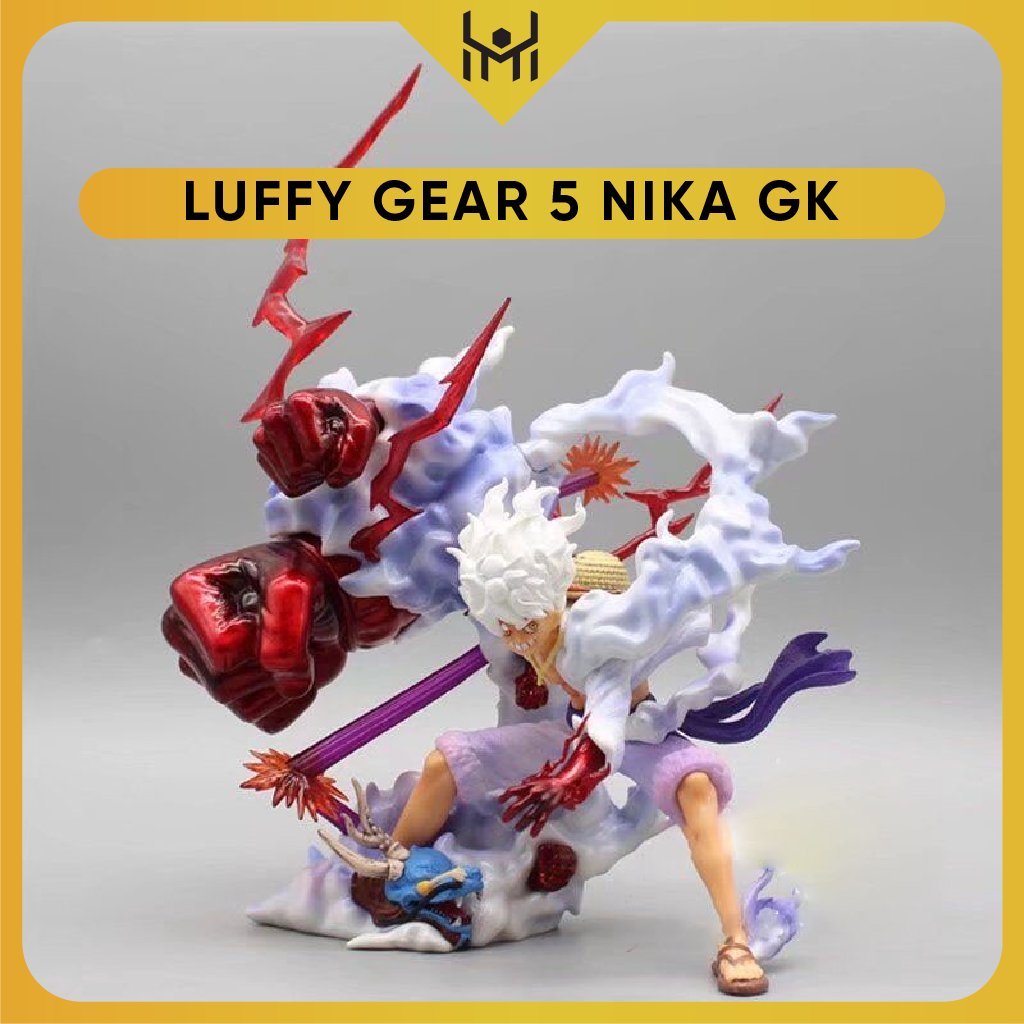 Mô hình Luffy Gear 5 Snake man thức tỉnh trái Nika, Mô Hình One Piece hàng mới ra cực chất lượng