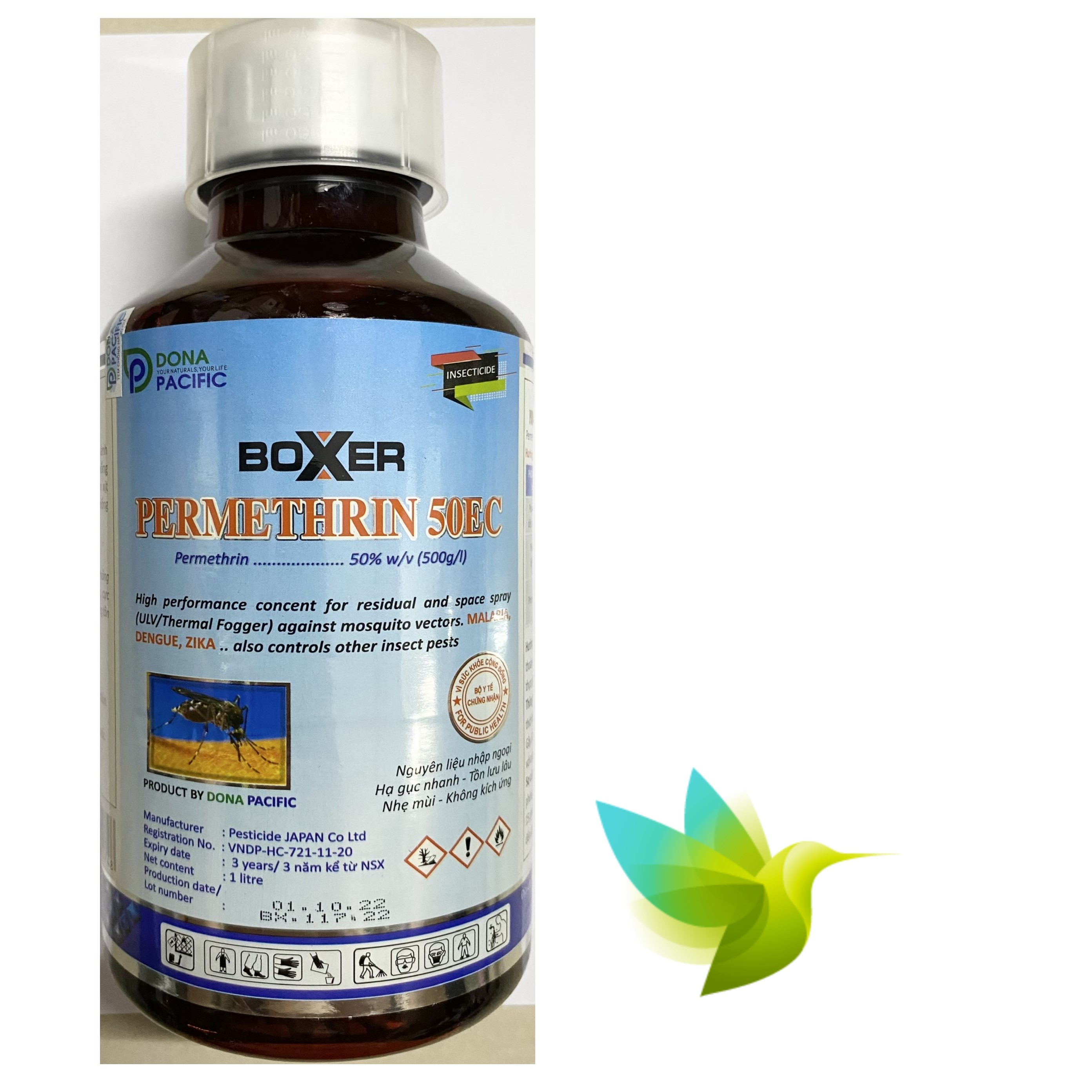 Thuốc diệt boxer permethrin 50ec - diệt côn trùng - japan - #019b# 1 lít