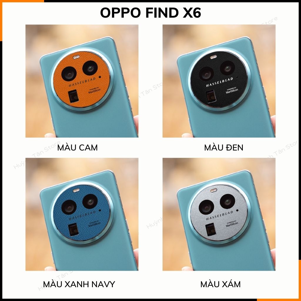 Miếng dán camera oppo find x7 ultra find x6 pro find n3 skin da in logo hasselblad chống trầy xướt ảnh chụp sắc nét