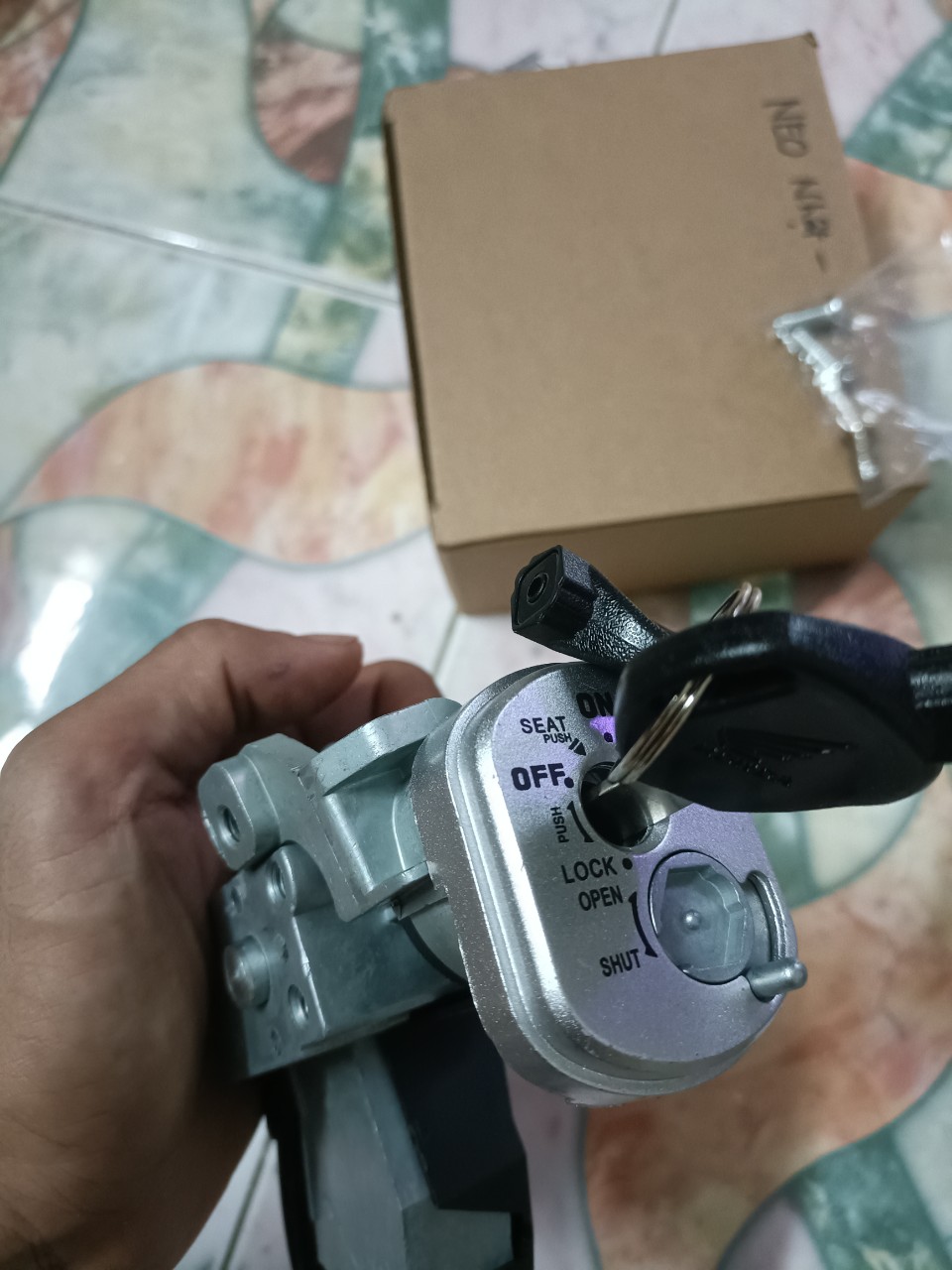 Bộ ổ khóa xe Future Neo dùng cho xe Nhật
