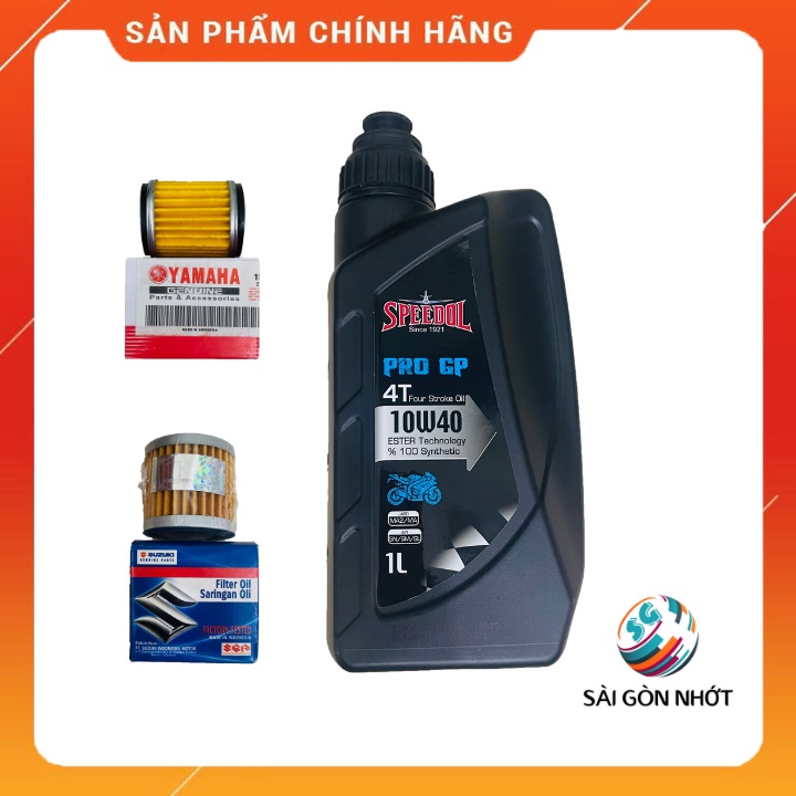 Dầu nhớt tổng hợp xe côn tay speedol pro gp 4t 10w40 1l cao cấp