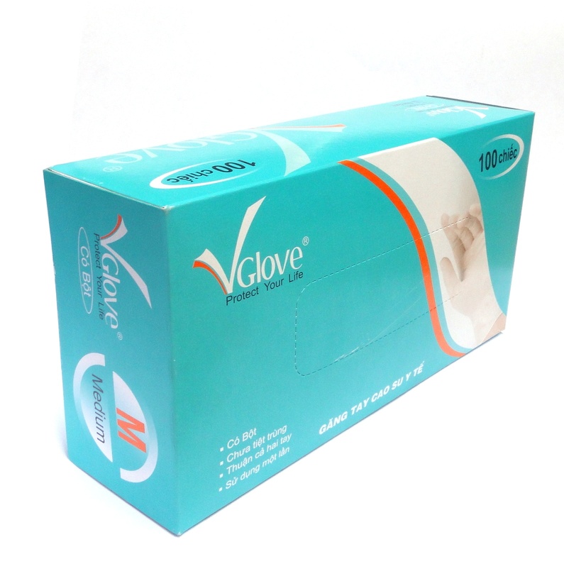 Găng tay y tế có bột Vglove