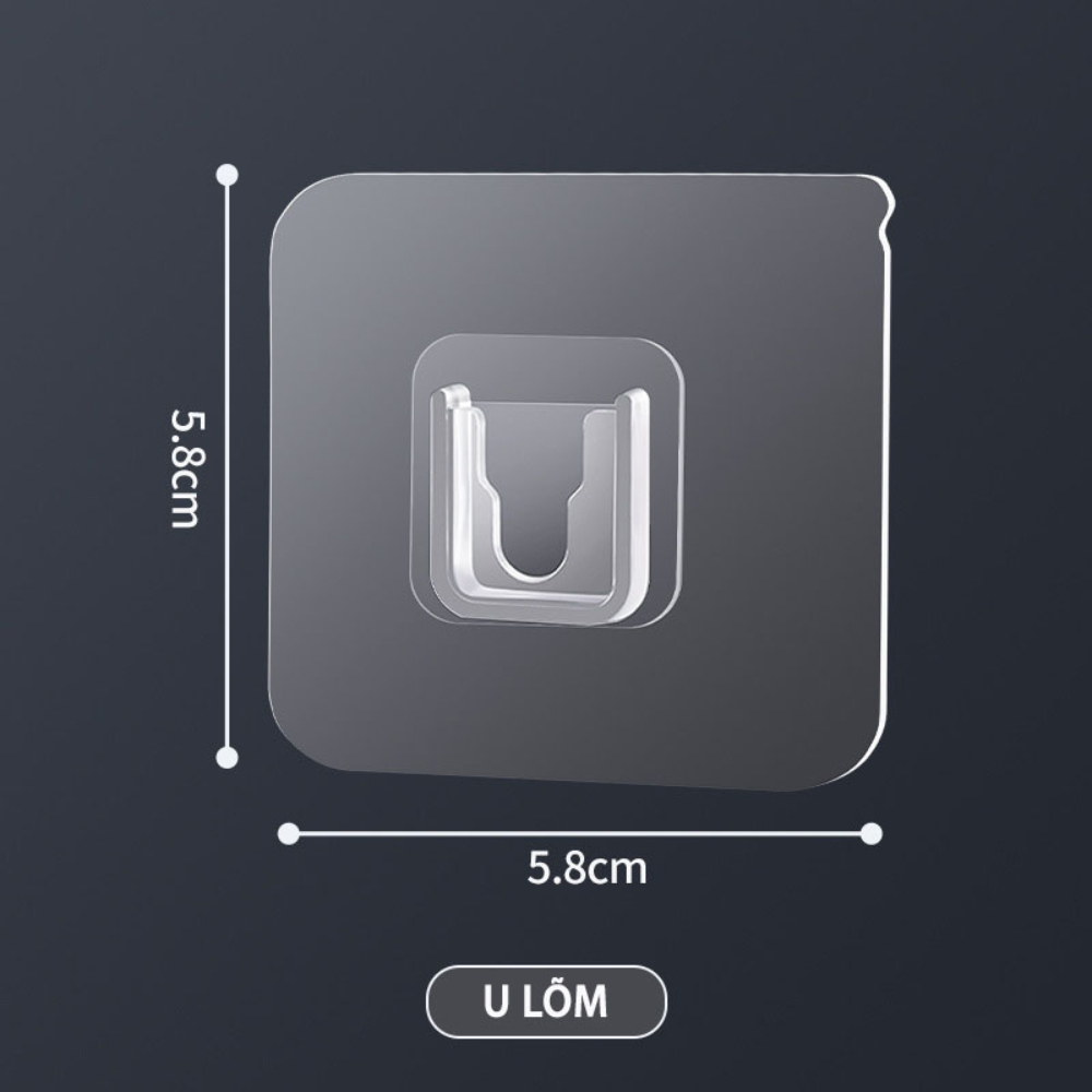 [Xưởng VM] Miếng Dán Thay Thế loại U TRONG (KT 6cm x6cm) .ĐTVM
