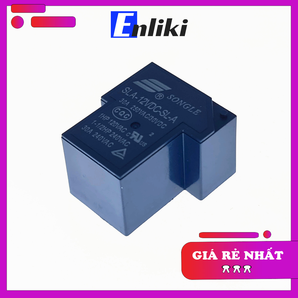 SLA-12VDC-SL-A Relay 12V 30A (5 Chân)