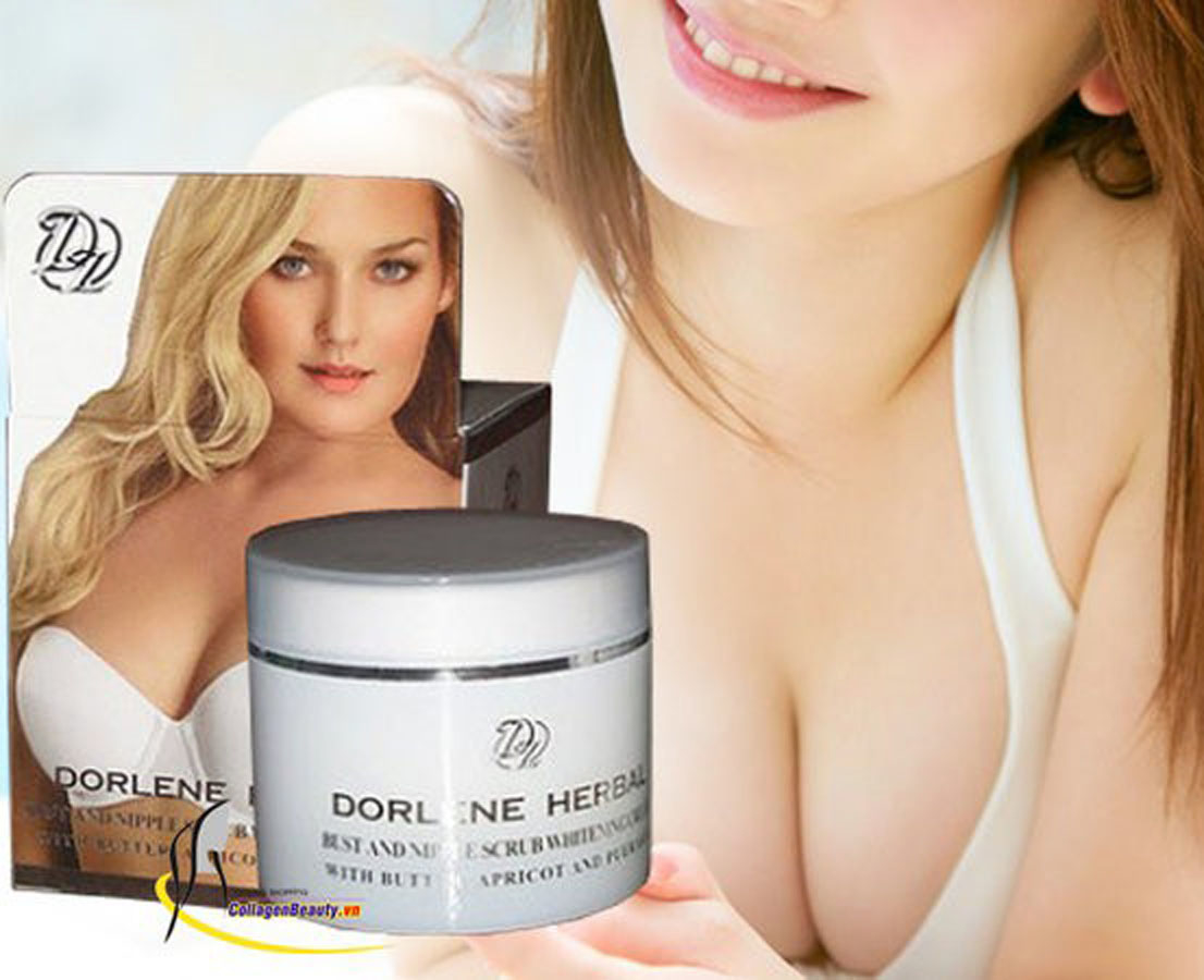 Kem massage tăng vòng 1 Dorlene Herbal 100g Thái Lan