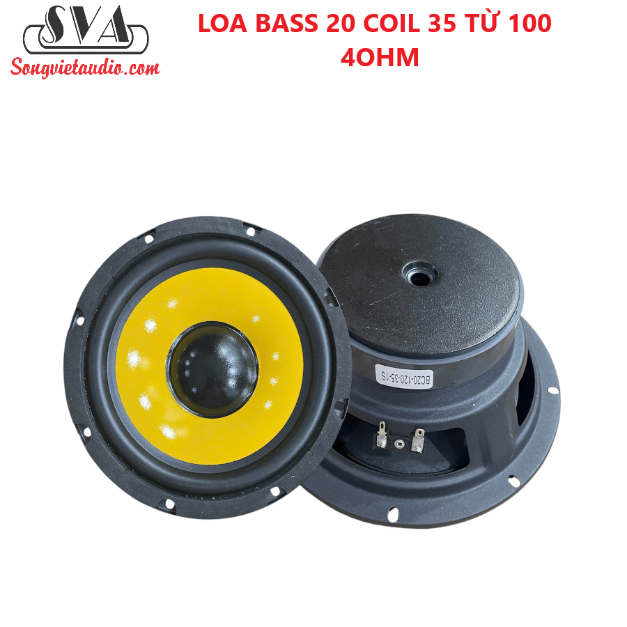 LOA BASS 20 COIL 35 TỪ 100 - 4OHM