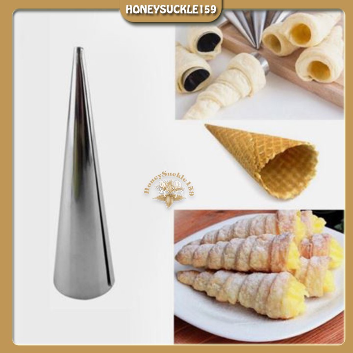 Khuôn Làm Bánh Ốc Quế, Bánh Mì Ốc 13Cm
