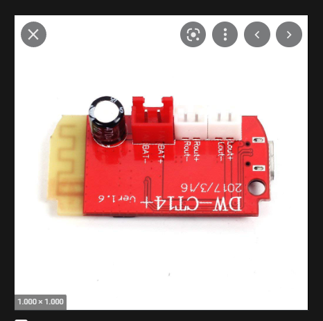 Mạch loa bluetooth, mạch loa Bluetooth 4.2 2x5W DW-CT14