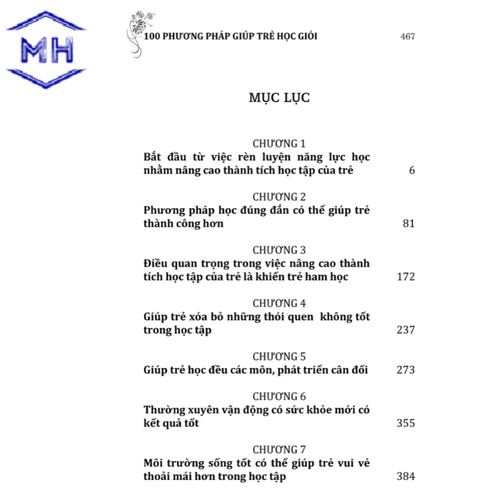 100 Phương Pháp Giúp Trẻ Học Giỏi