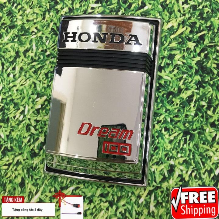 [MIỄN SHIP+TẶNG CÔNG TẮC CHUYỂN ĐỔI 3 DÂY] Mặt nạ xe Dream với chất liệu nhựa cứng cao cấp gắn yếm xe siêu đẹp FS304