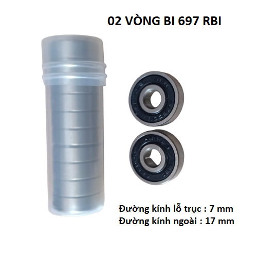 02 vòng bi 697 RBI chất lượng cao