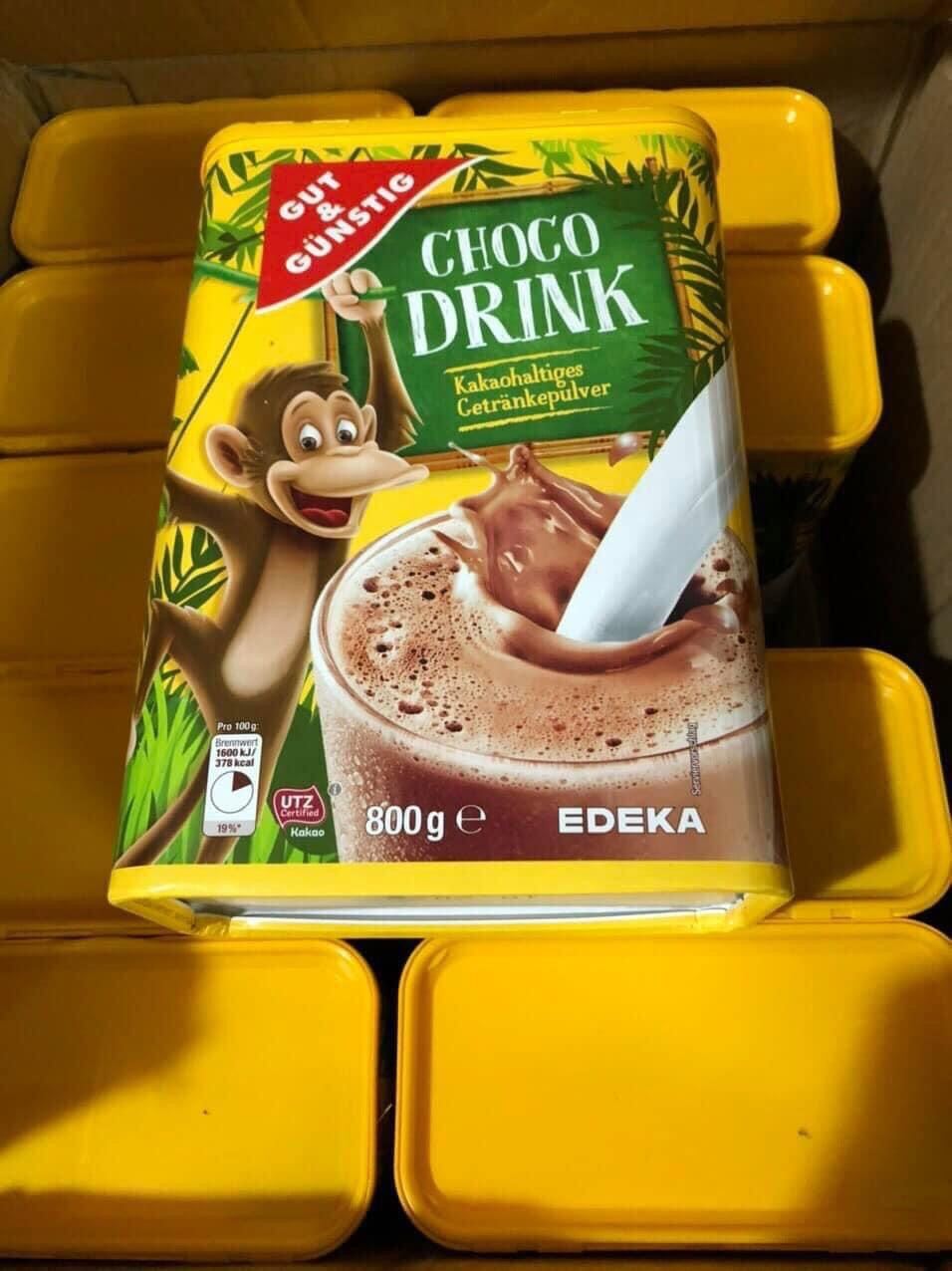 Bột Cacao Choco Drink G&G 800g - Hàng nội địa Đức