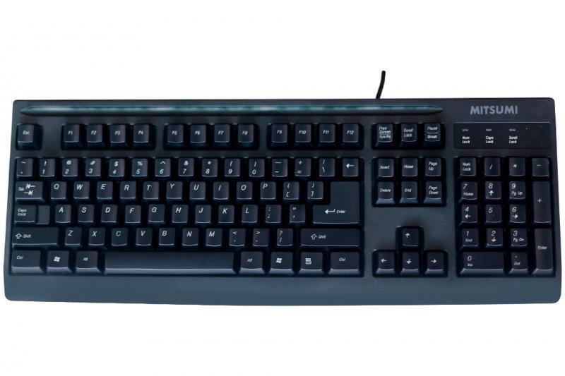 Bàn Phím Có Dây MITSUMI Cổng USB- Full Box, Bảo Hành 3 Tháng