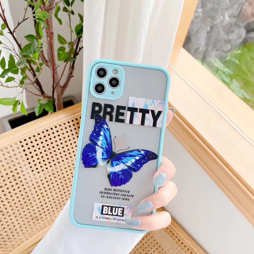Ốp Lưng Nhám Chống Sock Va Đập Bảo Vệ Camera Blue x Violet
